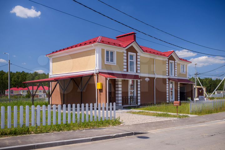 Таунхаус 93,1 м² на участке 4,1 сот.