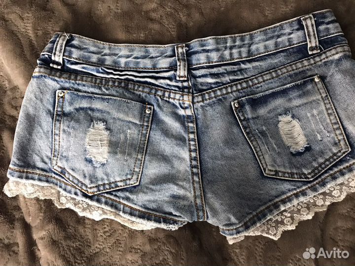 Шорты джинсовые