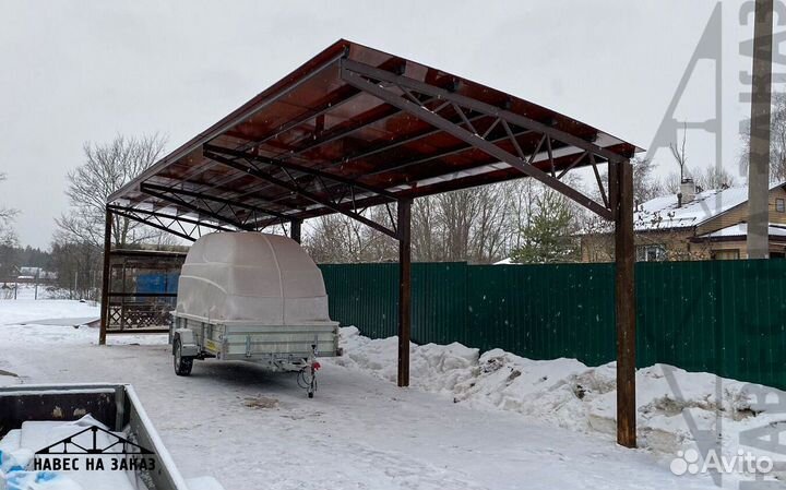 Консольный навес