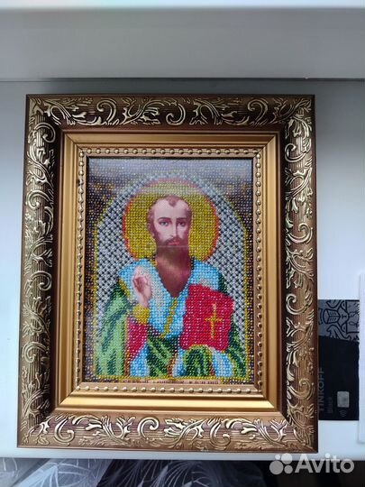 Иконы вышитые бисером