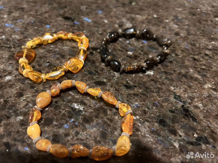 Браслет из янтаря