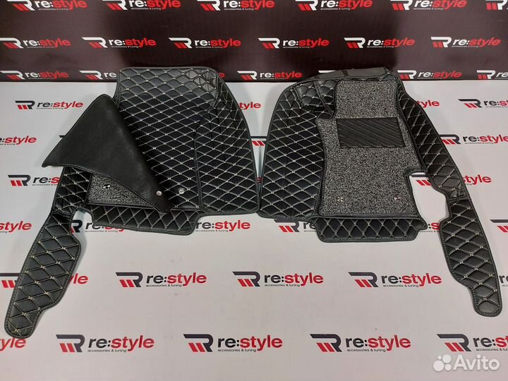 Ковры салона 3D Subaru Impreza Правый руль