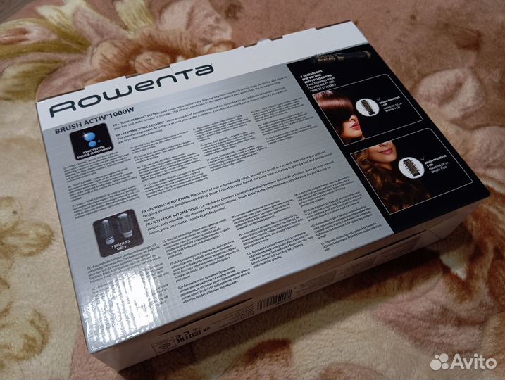 Фен-щетка Brush Activ' Dunes CF9528F0, 1000 Вт