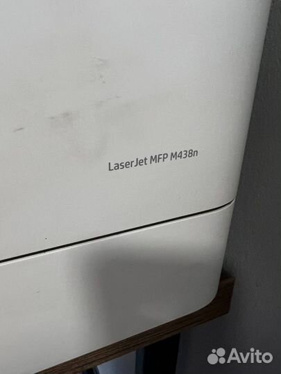 Мфу лазерный HP LaserJet Pro M438n черно-белая печ