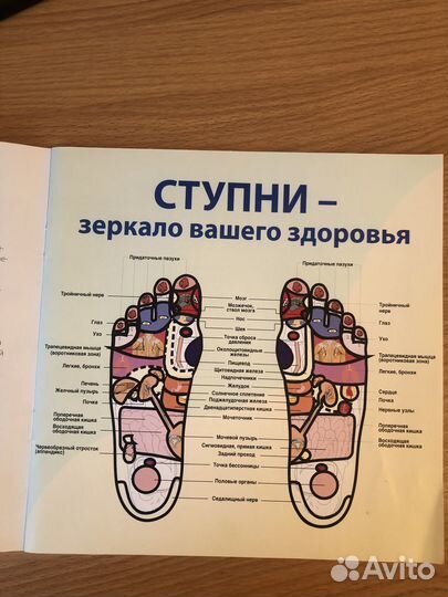 Массажер для ступней из турманиевой керамики