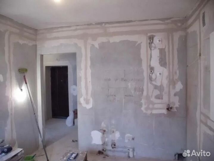 Заделка штроб