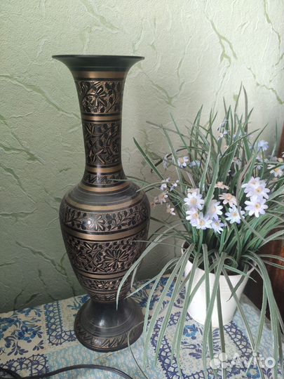 Ваза металлическая СССР