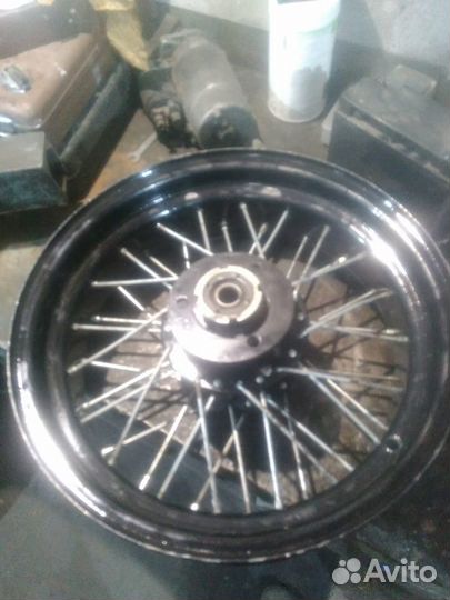 Самодельное колесо для мотоцикла Урал, Днепр