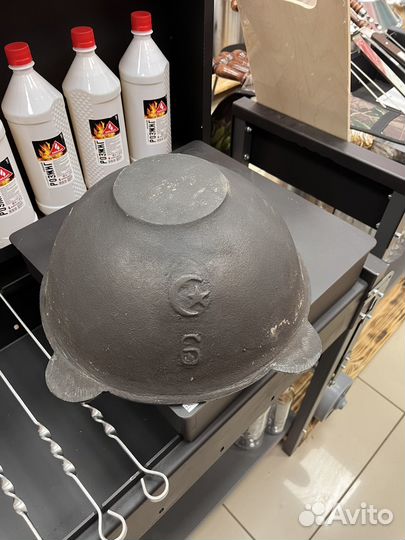 Казан чугунный узбекский 6-22 литра