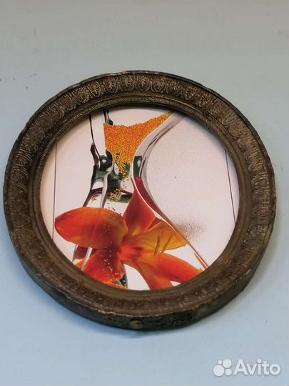 Рамка для фото винтаж металл