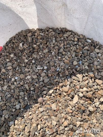 Щебень (в мешках и навалом)