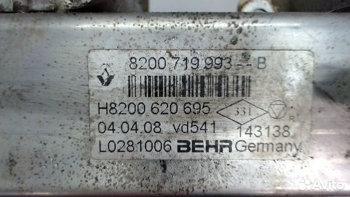 Охладитель отработанных газов Renault Koleos, 2008