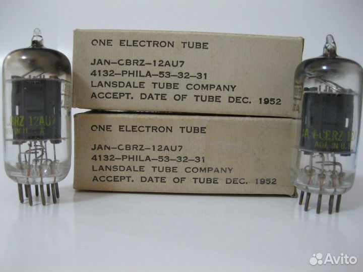 12AU7/ECC82 - 1952 год