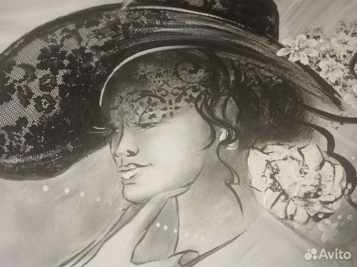 Картина маслом на холсте большая