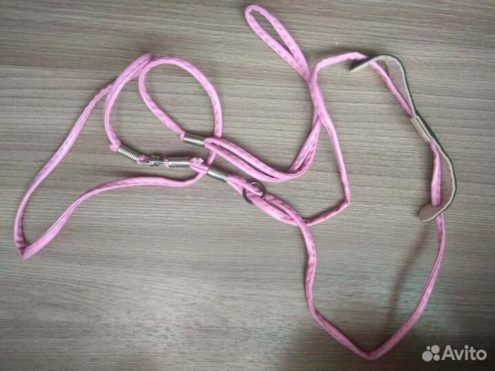 Шлейка натуральная кожа