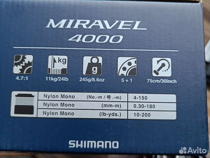 Shimano 22 Miravel 4000