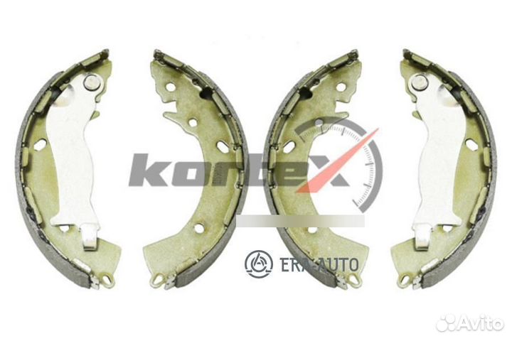Kortex KS035STD Колодки барабанные hyundai solaris/KIA RIO III 200x32 (к-т)
