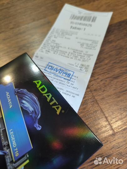 Ssd m2 nvme 1tb adata/новый