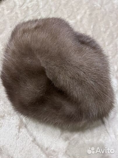 Берет норковый