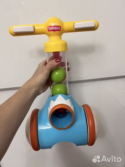 Игрушечная катапульта tomy, толкай, запускай
