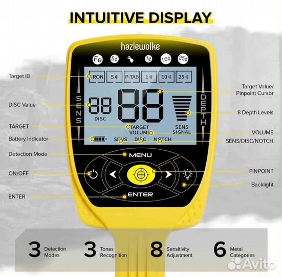 Металлоискатель tx 620 + рюкзак + наушники (новый)