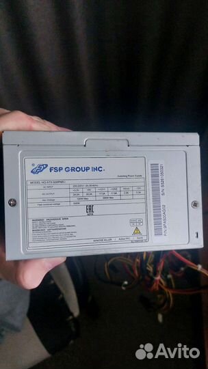 Блок питания FSP ATX-500PNR-I 500W