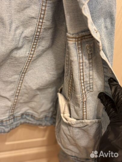 Джинсовая куртка bershka