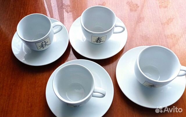 Набор из 4-х чайных пар Китай