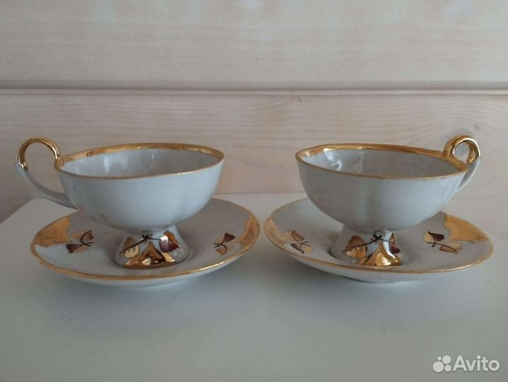 Коллекционный кофейный сервиз тет-а-тет