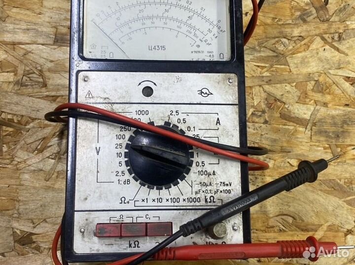 Измеритель сопротивления Ц4315