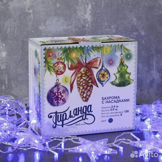 Электрогирлянда комнатная Luazon lighting 2361700