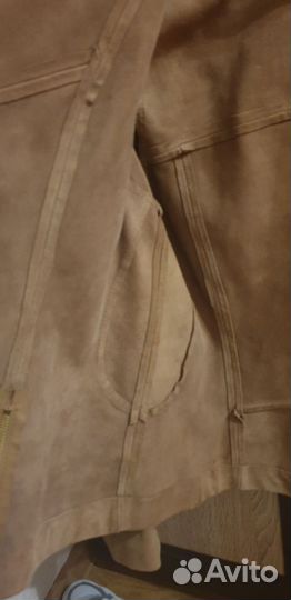 Куртка натуральная замша