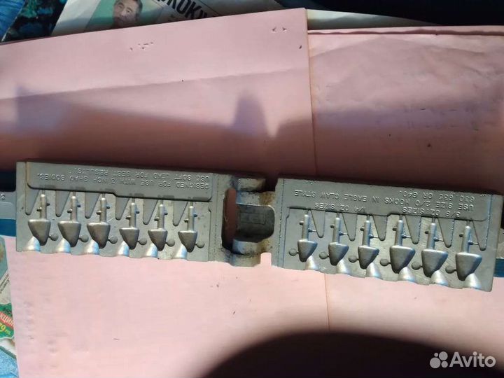 Форма для рыболовных грузил