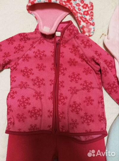 Флисовая поддёва костюм + другие вещи