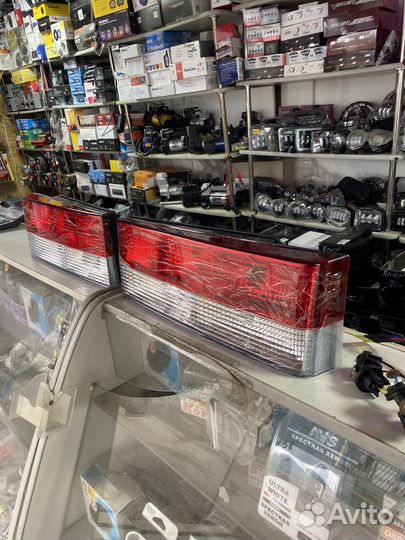 Задние стопы на ваз 2114 полоса красная