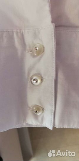 Блузка белая на рост 158 см