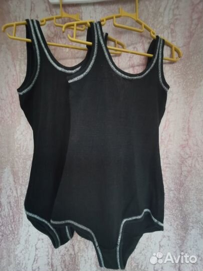 Купальники гимнастические, дев./мал., р.146см,2 шт