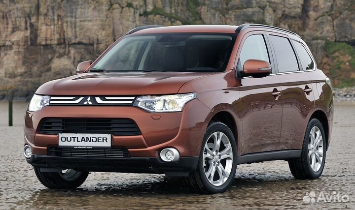 Глушитель Mitsubishi Outlander 3 Нержавеющий