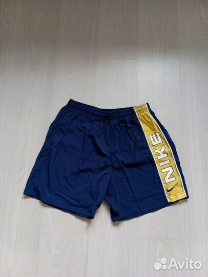 Винтажные нейлоновые шорты Nike 90-х годов y2k