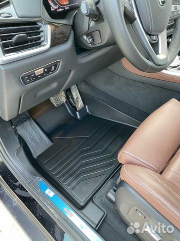 Коврики резиновые 3D LUX для BMW X5 G05 (2018)