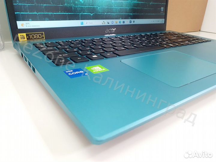 Acer FHD, Core i5, SSD M.2, 8GB, GeForce, Гарантия