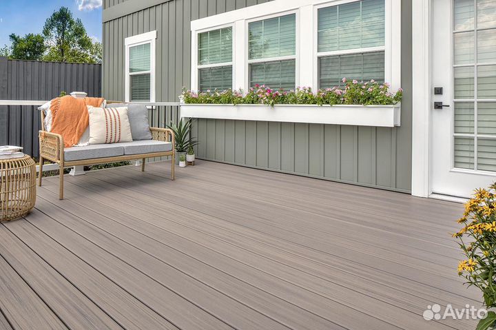 Террасная доска из дпк со склада