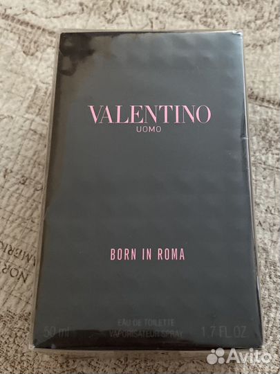 Valentino Born in Roma Uomo Eau De toilette 50мл