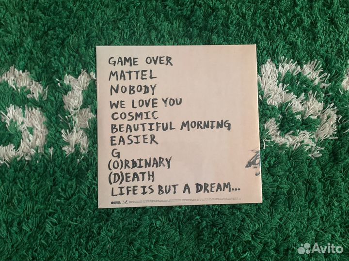 Avenged Sevenfold Life Is But A Dream. vinyl lp