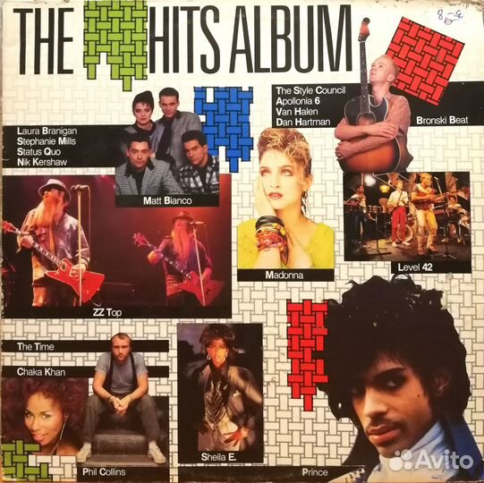 The Hits Album/ Madonna, Sheila E.,Status Quo/ 2LP