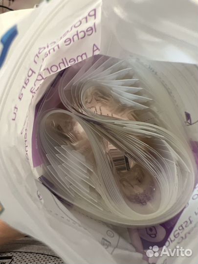 Пакеты для хранения грудного молока Avent