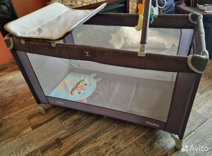 Манеж-кровать carrello Molto