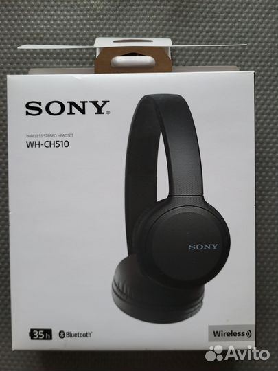 Беспроводные наушники sony wh ch510