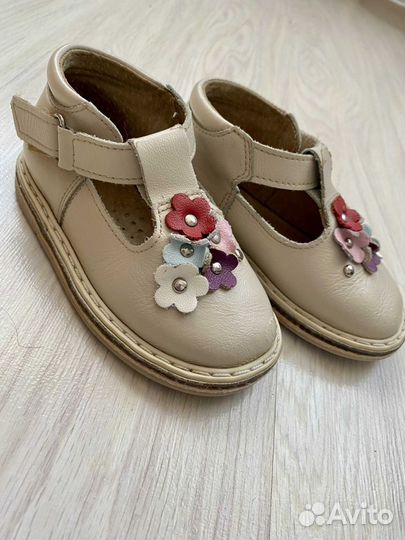 Туфли для девочки неман (кожа) 22,5