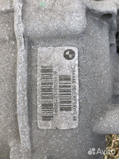 Редуктор задний BMW 7 N54B30 3.46 7584446